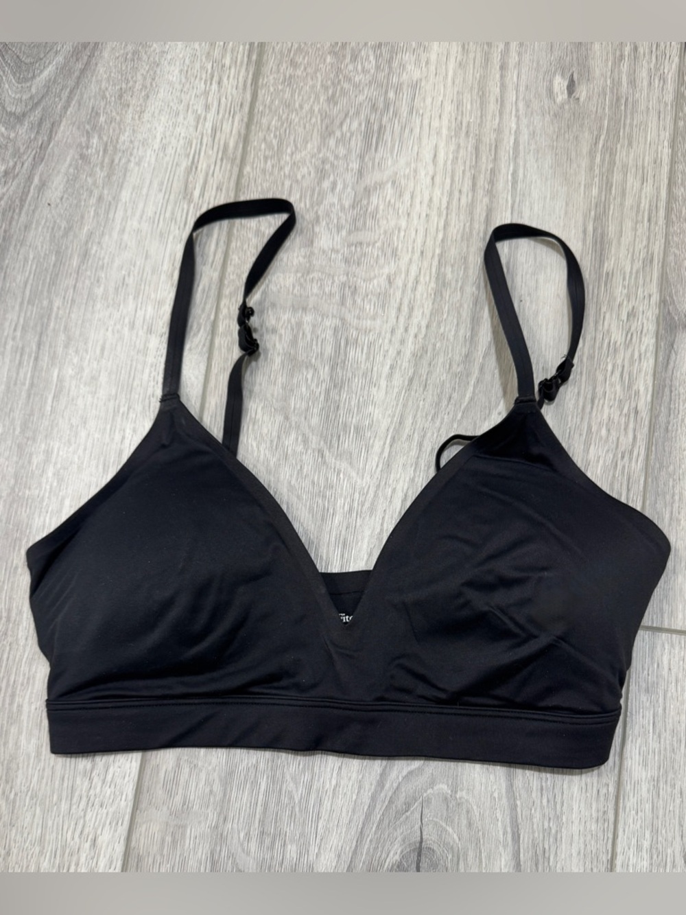 A&F Everyday Black Wireless Bralette